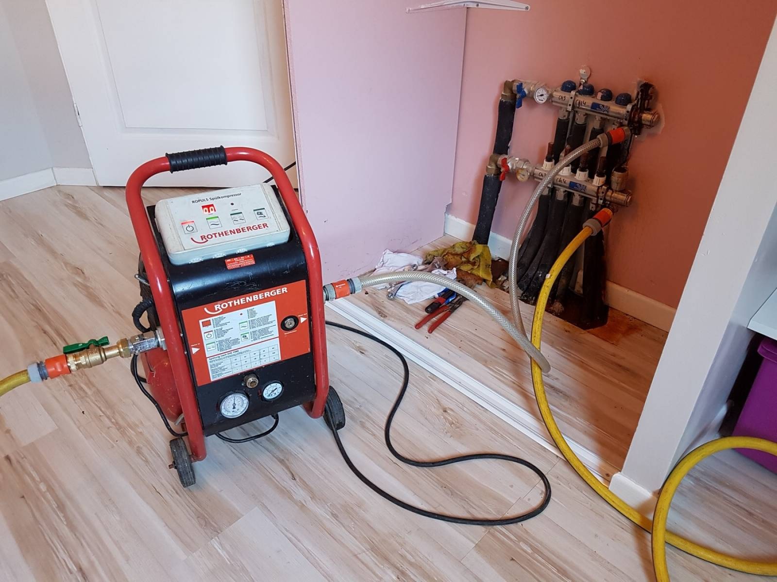 Soğanlık Vaillant Hermetik Şofben Petek Temizliği